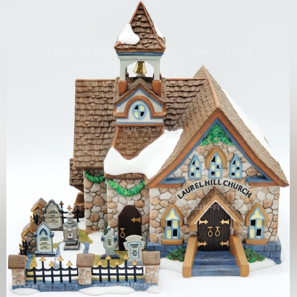 Dept 56 Laurel Hill Church New England Village Series #56629 Chapel Bell Steeple